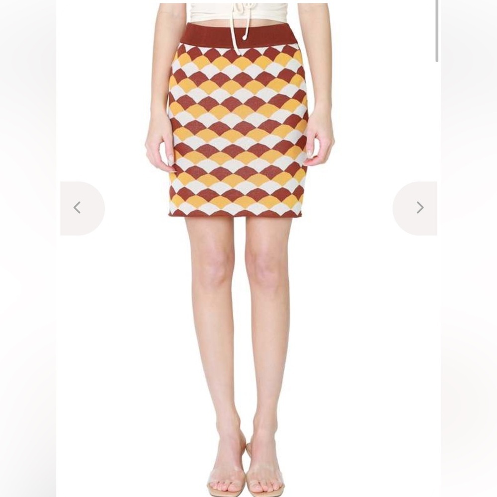 Adorable Retro Ribbed Knit Tank & Skirt Set, NWT! - Picture 6 of 16